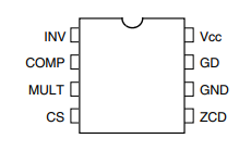 L6562AD pin diagram