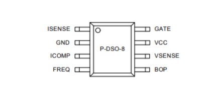 ICE3PCS03GXUMA1 pin diagram
