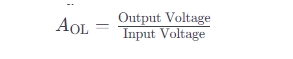 Formula for calculating gain